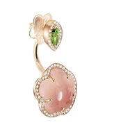 Earrings Pasquale Bruni Woman Bon Ton in Rose Gold Diamante 14215R - 14215R